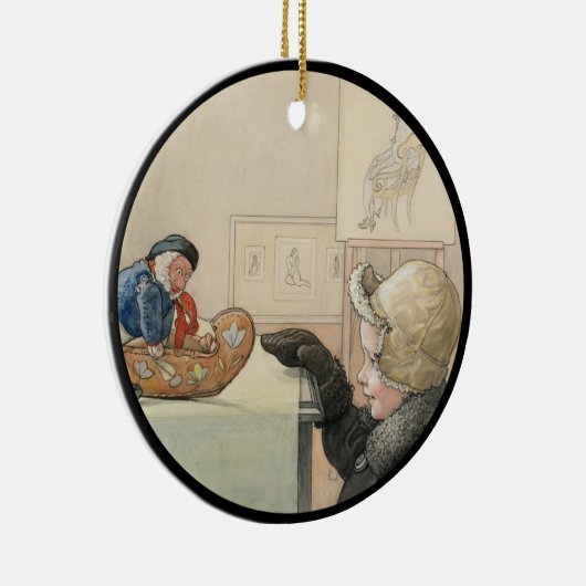 Funny Little Fellow Keramisch Ornament (Rechts)