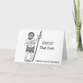 Funny Little Fellow Verjaardag Kaart (Achterkant)