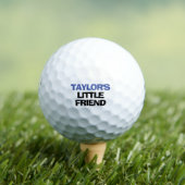 Funny Little Friend Personalized Golfballen (Insitu Shirt)