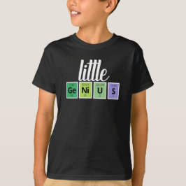 Funny Little GeNiUS Periodic Table Element Symbols T-shirt
