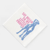 Funny Little Great Dane Napkins Servet (Hoek)