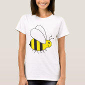 Funny Little Honey Bee Cute T-shirt (Voorkant)
