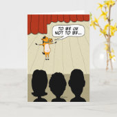 Funny Little Horse Play Happy Birthday Kaart (Gele Bloem)