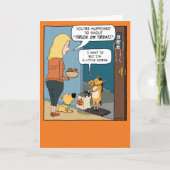 Funny Little Horse Trick or treat Halloween Kaart (Voorkant)