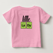 Funny Little LaDy Periodic Table Element Symbols (Achterkant)