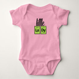 Funny Little LaDy Periodic Table Element Symbols Romper