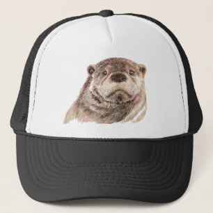 Funny Little Otter, Cute Animal Natuur Trucker Pet