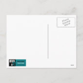 Funny Little Penguins Custom Name Kerstmis Feestdagenkaart (Achterkant)