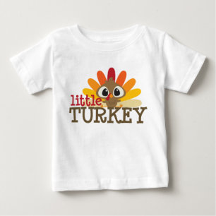 Funny Little Turkey Thanksgiving unisex t shirt