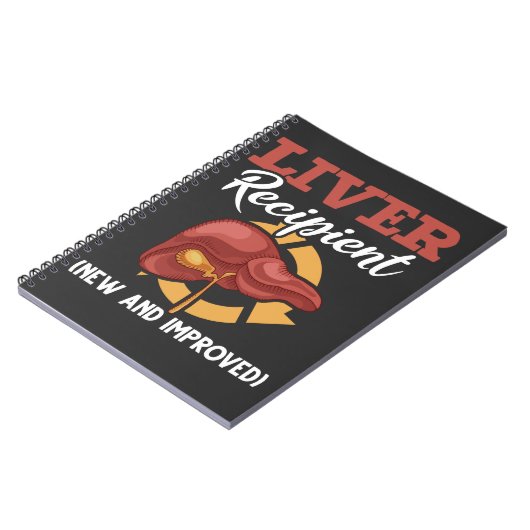 Funny Liver Transplant Recipient Surgery krijgt go Notitieboek (Linkerzijde)