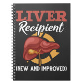 Funny Liver Transplant Recipient Surgery krijgt go Notitieboek (Voorkant)