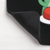 Funny Lizard Button Meme Muismat (Hoek)