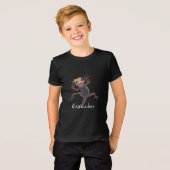 Funny Lizard Gecko Boys Custom T-shirt (Voorkant volledig)