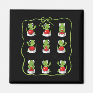 Funny Lizard Lizard Animal Button Meme Magneet