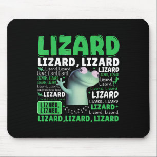 Funny Lizard Meme Animal Women Mannen _1 Muismat