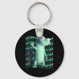 Funny Lizard Meme Animal Women Mannen _4 Sleutelhanger
