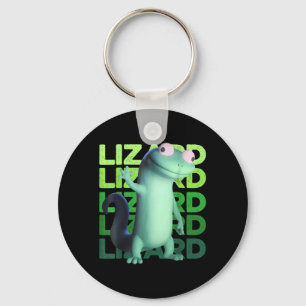 Funny Lizard Meme Animal Women Mannen Sleutelhanger