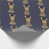 Funny Llama Afstuderen Art Design Cadeaupapier (Hoek)