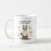 Funny Llama Barista Coffee Mug – “No Drama, Mug gi Koffiemok (Links)