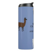 Funny Llama Coffee Thermosbeker (Gedraaid links)