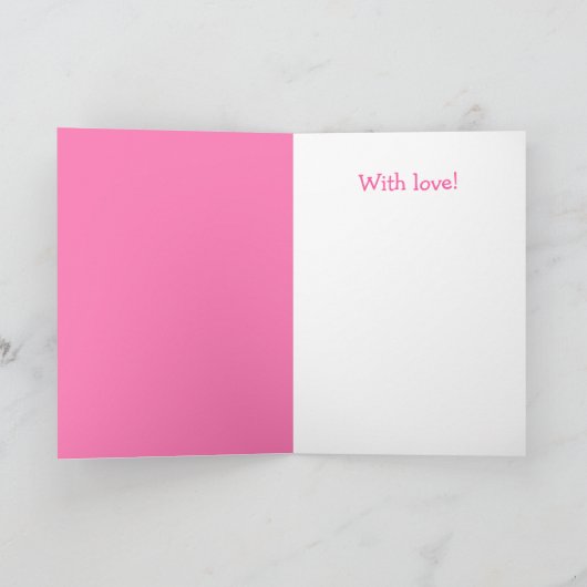 Funny Llama Flower Tiara Valentijnsdag Feestdagen Kaart (Binnen)