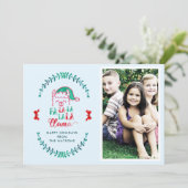 Funny Llama Gezegde Humor Foto Holiday (Staand voorkant)