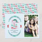 Funny Llama Gezegde Humor Foto Holiday (Voorkant / Achterkant)