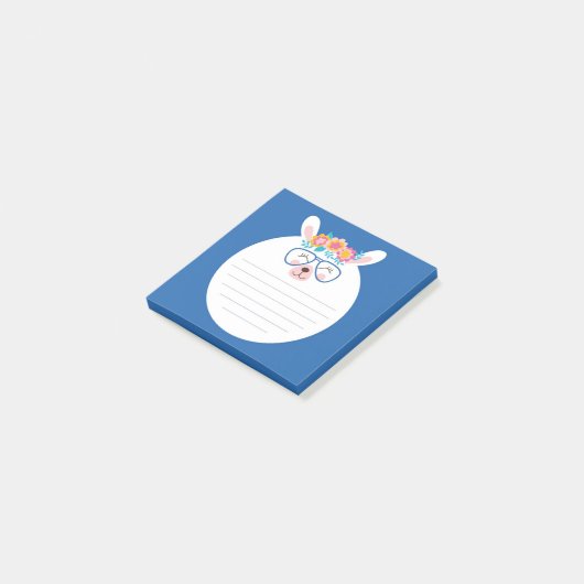Funny Llama Post-it® Notes (Schuin)