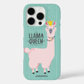 Funny Llama Queen Illustration Case-Mate iPhone Case (Achterkant)