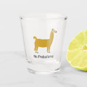 Funny Llama Shot Glas (Voorkant)