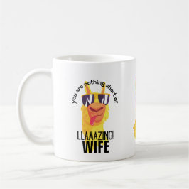 FUNNY LLAMA U bent een geweldige VROUW MOM NANA Koffiemok