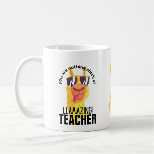 FUNNY LLAMA U bent een ongelooflijke TEACHERSTUDEN Koffiemok