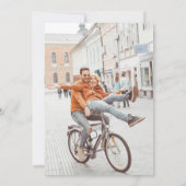 Funny Llama Weduwfoto Uitgestelde datum veranderin Kaart (Achterkant)