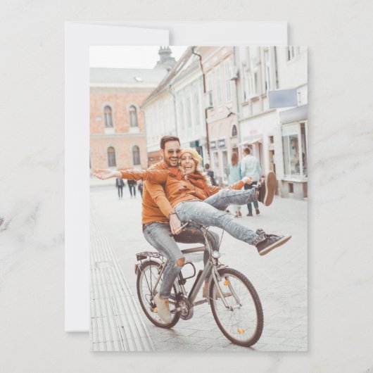 Funny Llama Weduwfoto Uitgestelde datum veranderin Kaart (Achterkant)