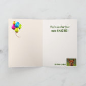 Funny Llama Wise Advice Birthday Kaart (Binnen)