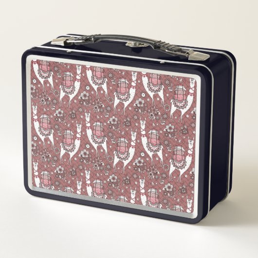 Funny Llamas Pattern (Achterkant)