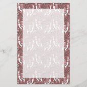 Funny Llamas Pattern Briefpapier (Voorkant)