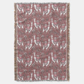 Funny Llamas Pattern Deken (Voorkant Verticaal)