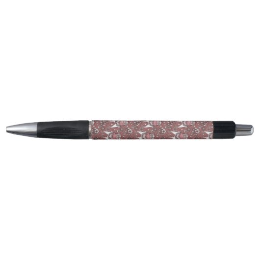 Funny Llamas Pattern Pen (Voorkant)