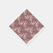 Funny Llamas Pattern Servet (Hoek)