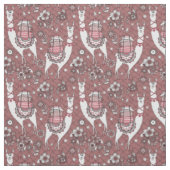 Funny Llamas Pattern Stof (Swatch)
