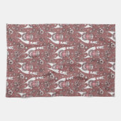 Funny Llamas Pattern Theedoek (Horizontaal)