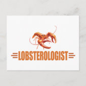 Funny Lobster Briefkaart (Voorkant)