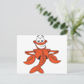Funny Lobster Briefkaart (Staand voorkant)