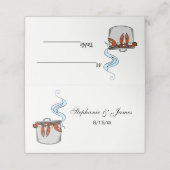 Funny Lobster in een Pot Plaatskaartje (Buitenkant ongevouwen)