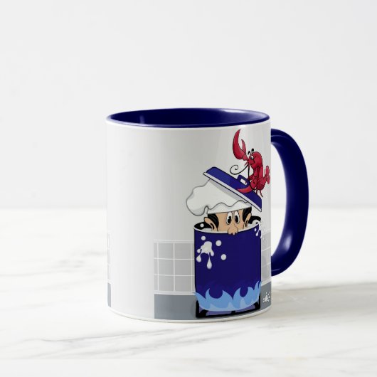 Funny Lobster Mok (Voorkant rechts)