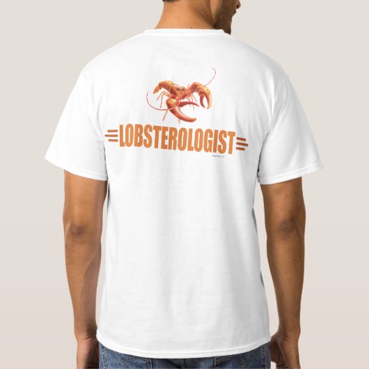 Funny Lobster T-shirt (Achterkant)