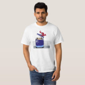 Funny Lobster T-shirt (Voorkant volledig)