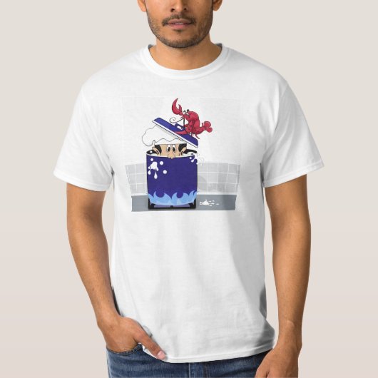 Funny Lobster T-shirt (Voorkant)