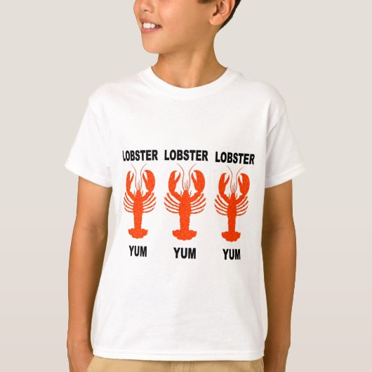 Funny lobster t-shirt (Voorkant)
